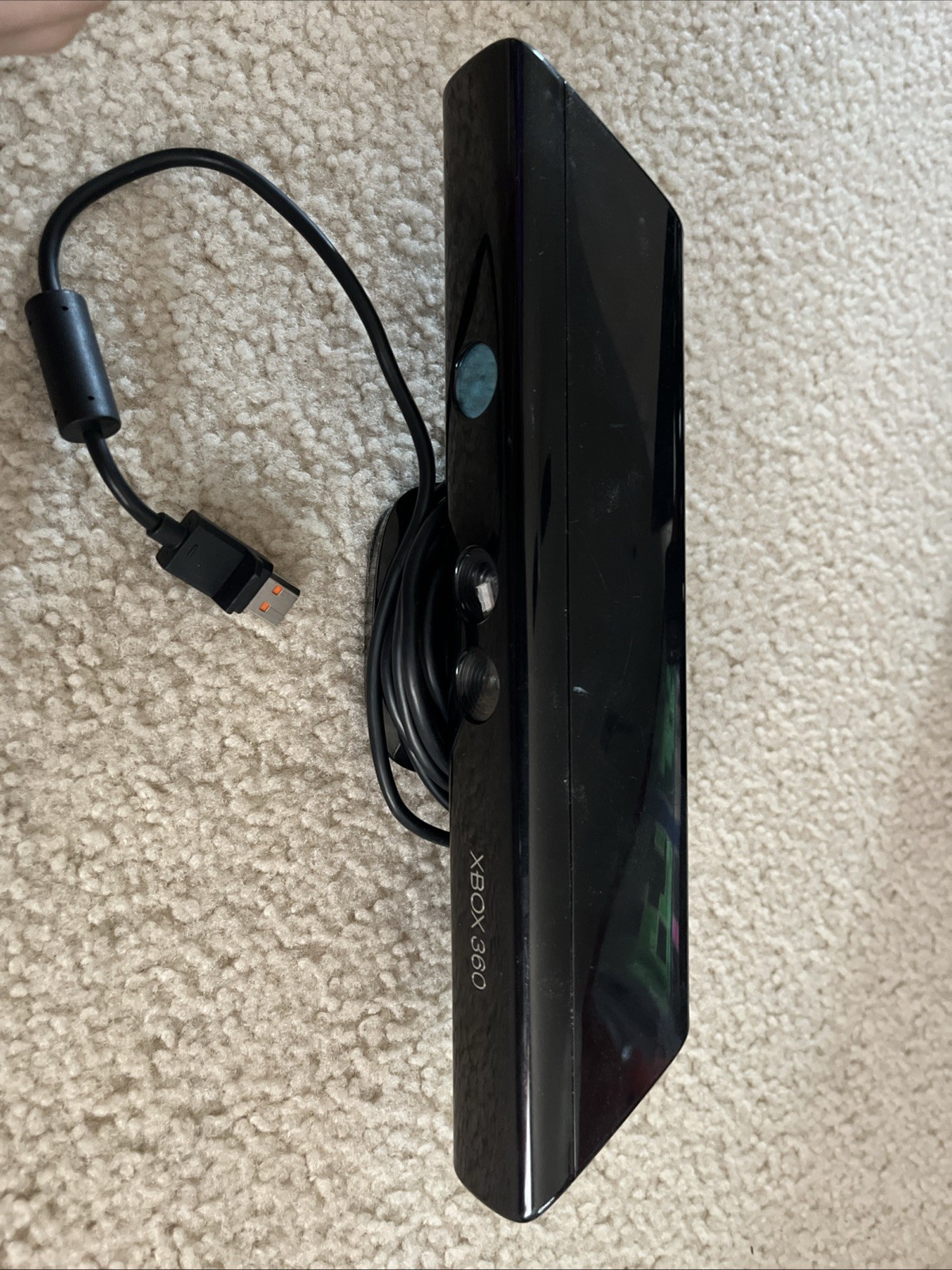 Xbox 360 Slim Bundle 2 Controllers/3 Games/KINECT/Power Cord/250gb. Tested Works