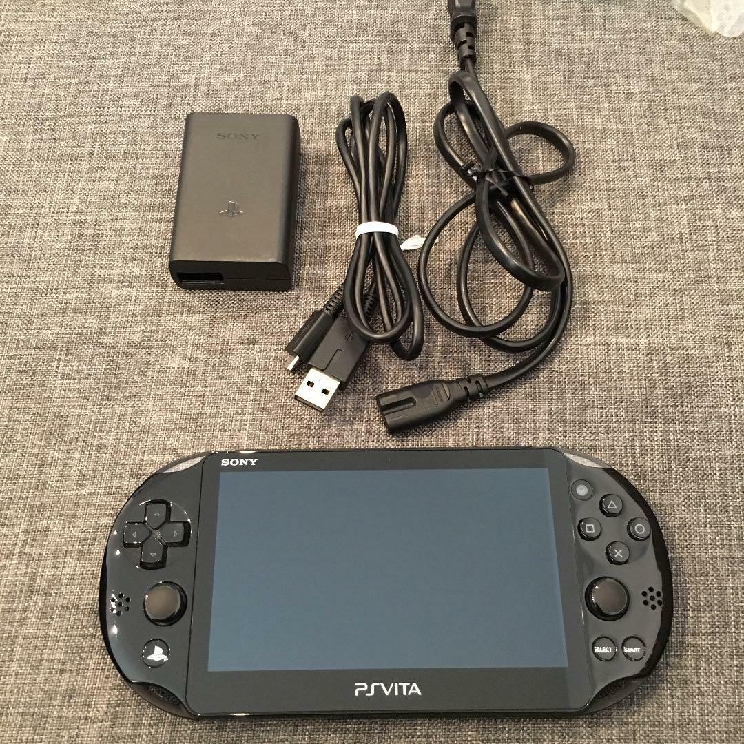 Sony PlayStation PS VITA Console Wi-Fi Model Black PCH-2000 ZA11 USED Japan