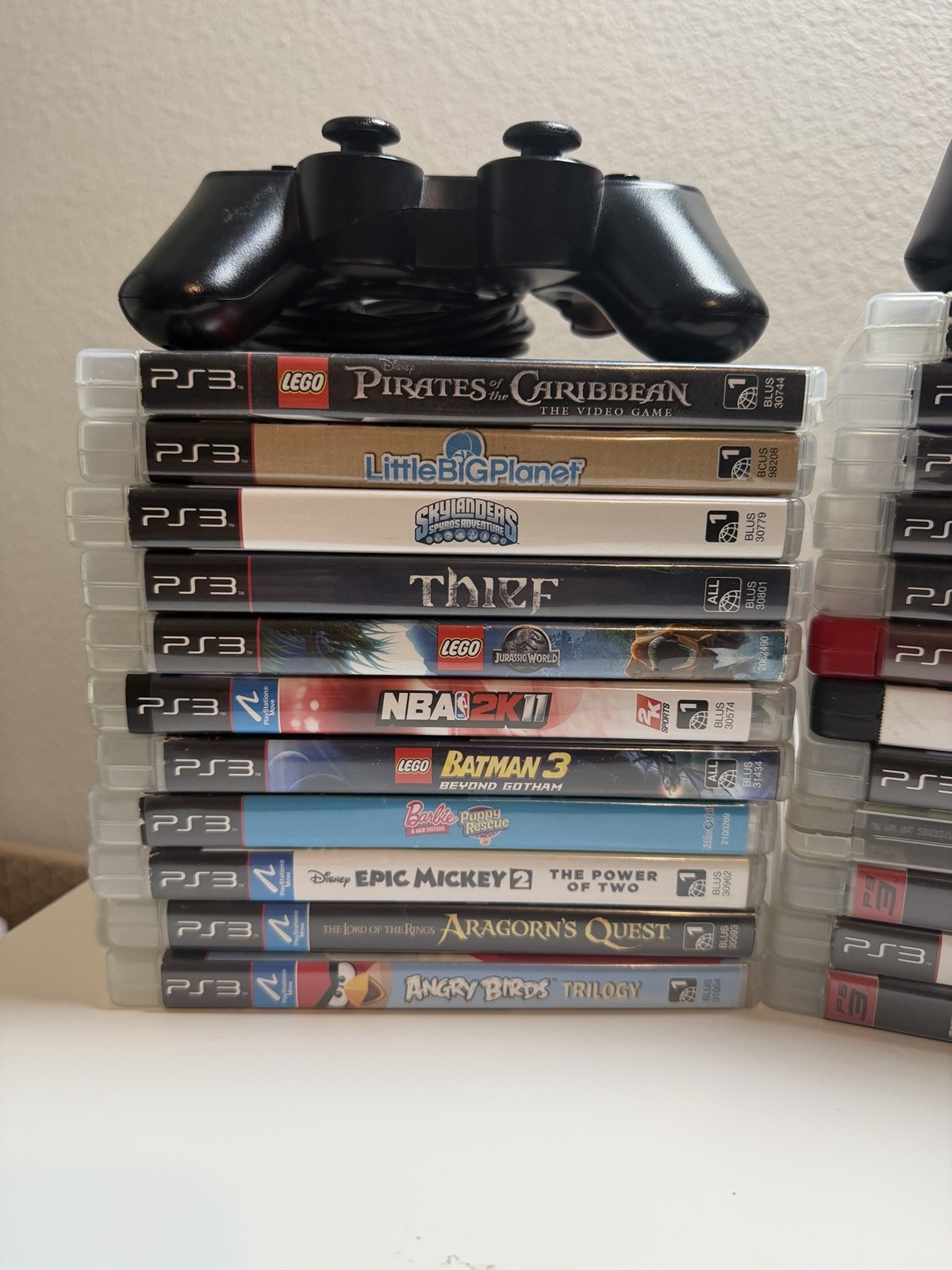 PlayStation 3 PS3 Fat Console Bundle with Games TESTED WORKING