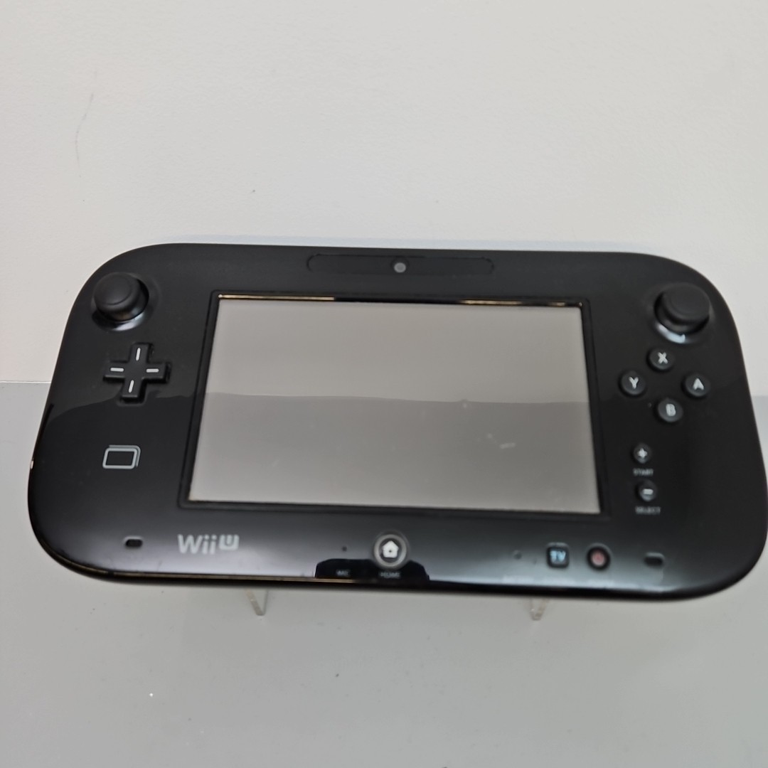 Nintendo Wii U GamePad WUP-010 (USA) Black Tablet ONLY **Not Working* For Parts