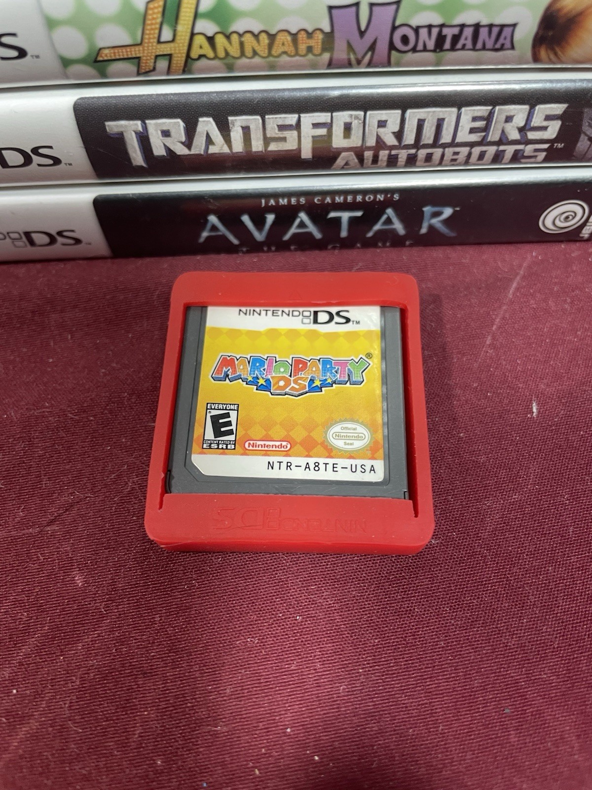 Nintendo DS Lite Silver Console Bundle w/ 14 Games Nerf Case Charger Stylus